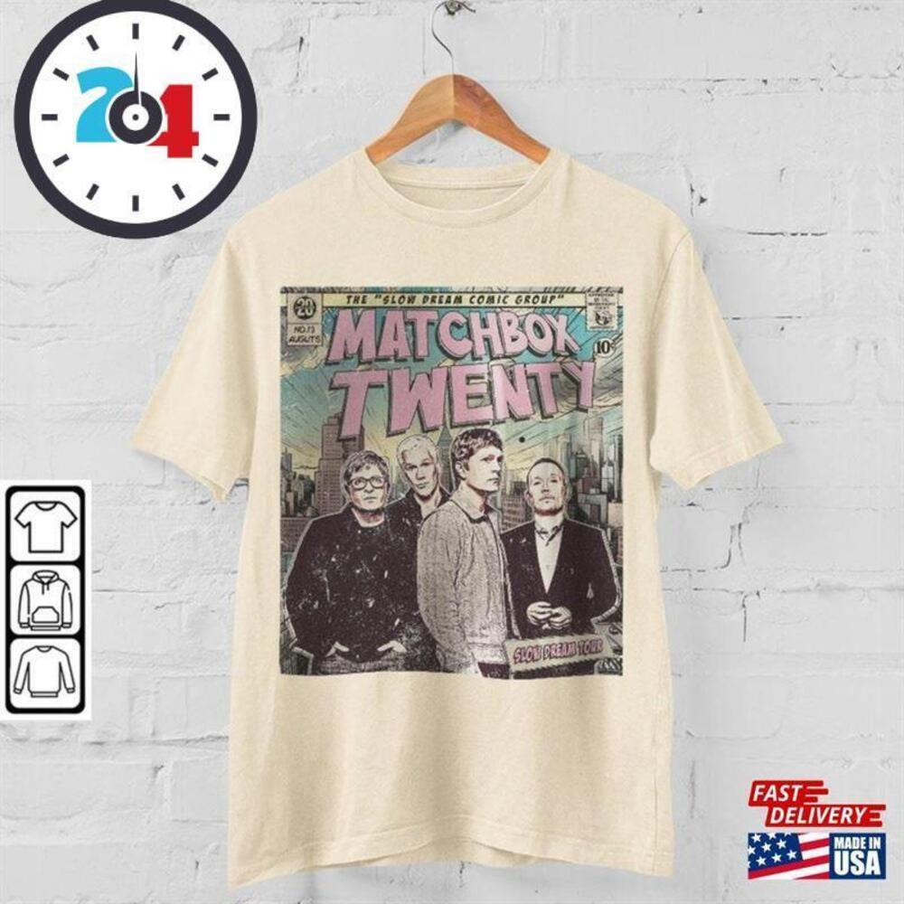 Matchbox Twenty Comic Shirt  90S  Book Art 20 Tour  Album Tee